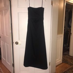 Black Strapless Formal Dress. Size 12